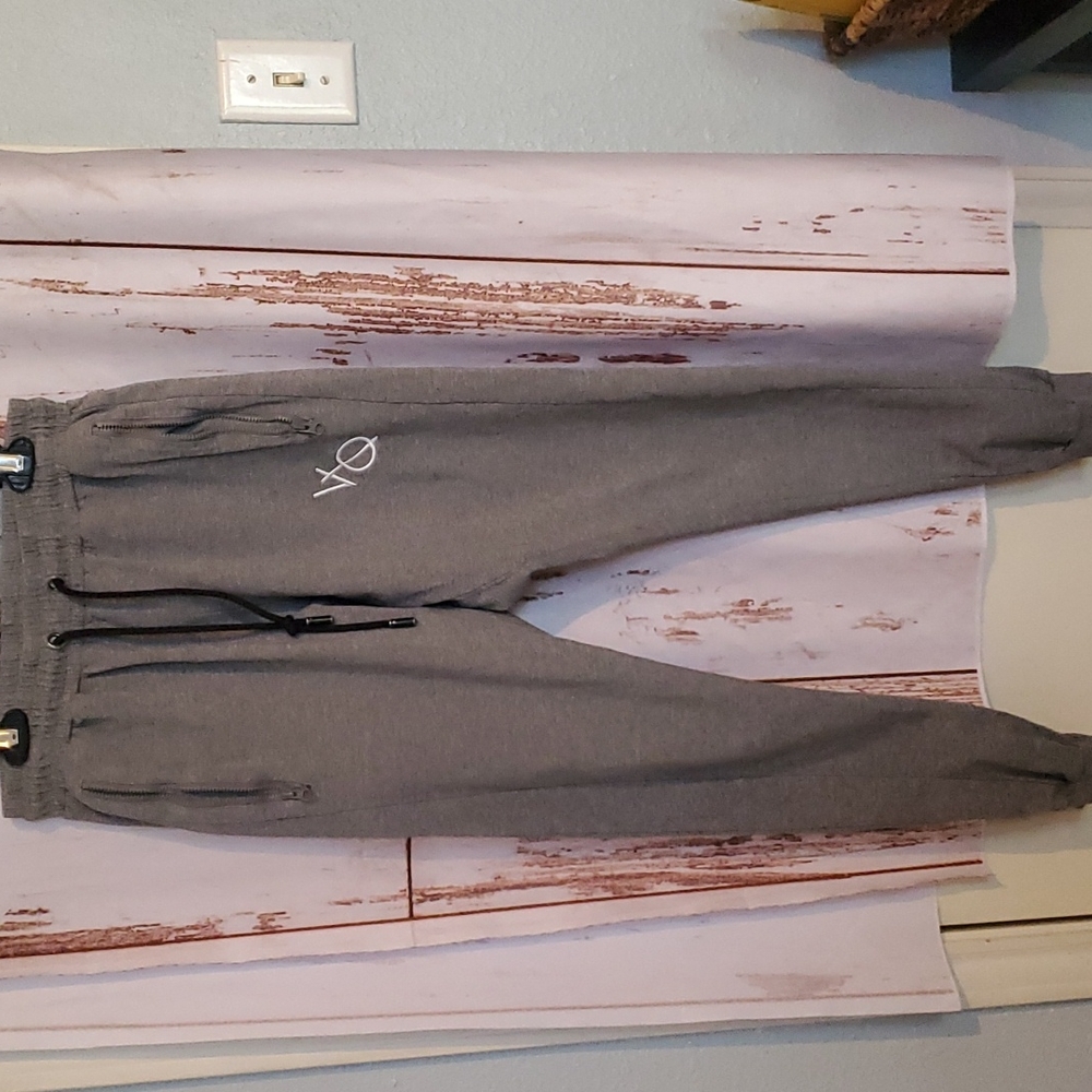 Vanquish Gray Men's Jogger Sweatpants Size M